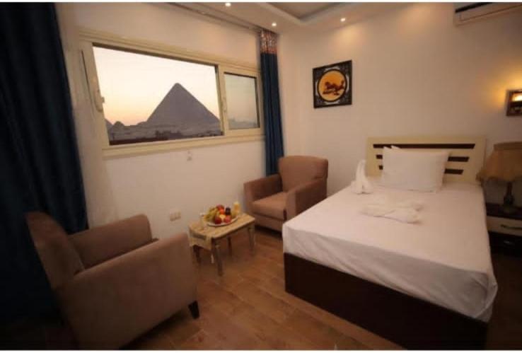 Pyramid View Gh Hotell Kafret el-Gabal Exteriör bild