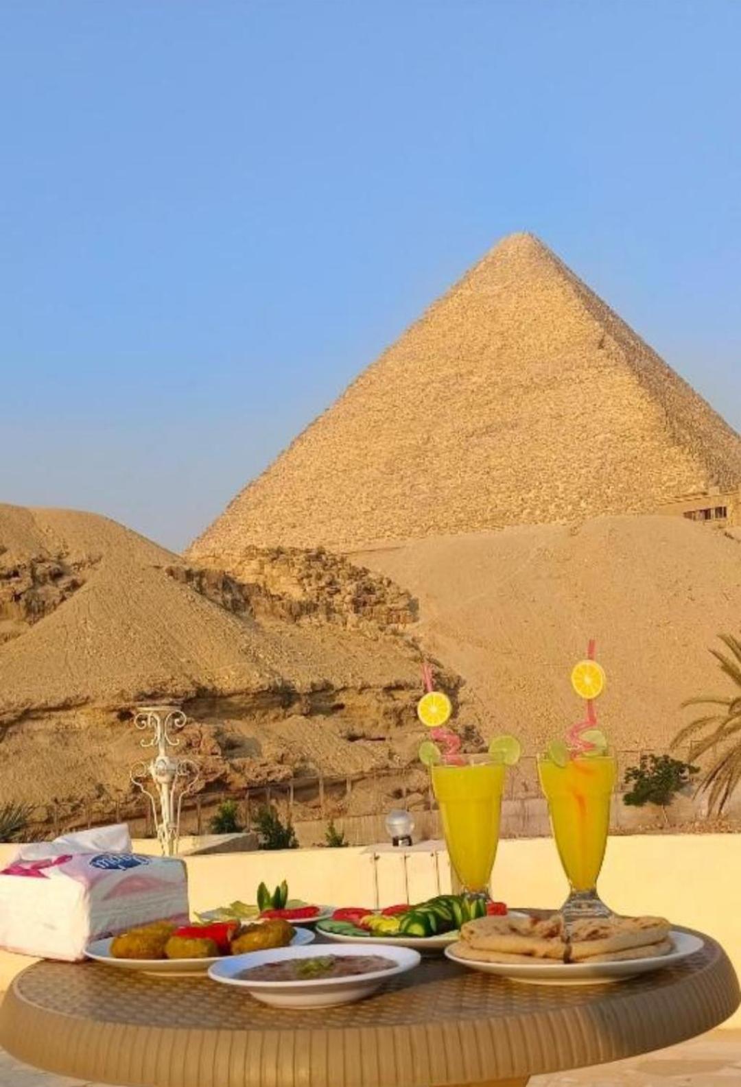 Pyramid View Gh Hotell Kafret el-Gabal Exteriör bild