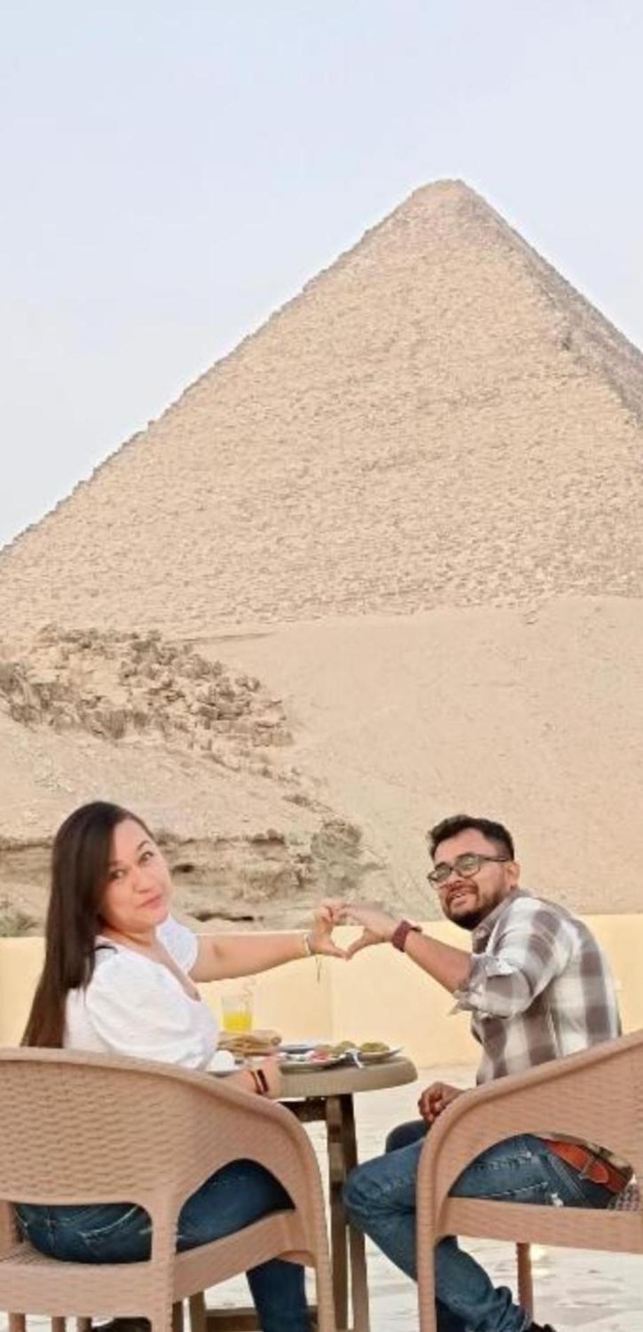 Pyramid View Gh Hotell Kafret el-Gabal Exteriör bild