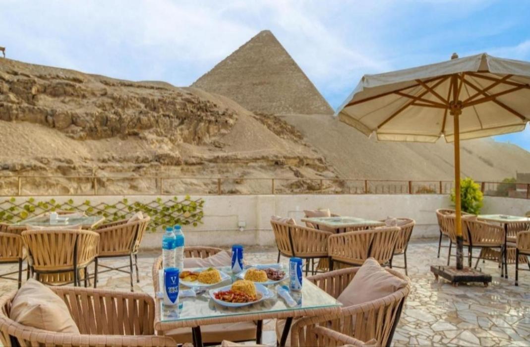 Pyramid View Gh Hotell Kafret el-Gabal Exteriör bild